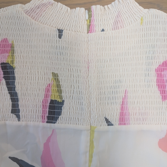 Colorful Abstract Women's Top - Picture 2 of 6